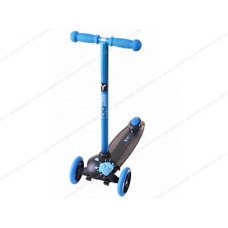 Самокат Y-SCOO RT TRIO DIAMOND 120 Monsters 1 высота с блокировкой колес Blue Ziggi
