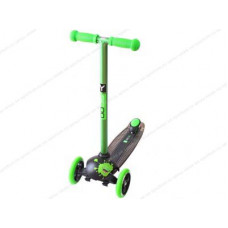 Самокат Y-SCOO RT TRIO DIAMOND 120 Monsters 1 высота с блокировкой колес Green Zoko