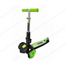 Самокат Y-SCOO RT TRIO 120 green