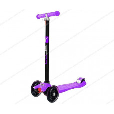 Самокат Y-SCOO maxi A-20 Shine со светящими колесами, Violet