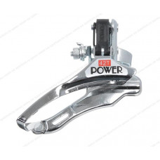 Переключатель передний Power FD-10tt 24T-42T, 28.6мм, верхняя тяга